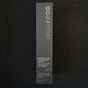 BrowFood Clear Brow Enhancing GelFix | New in Box 8 ml